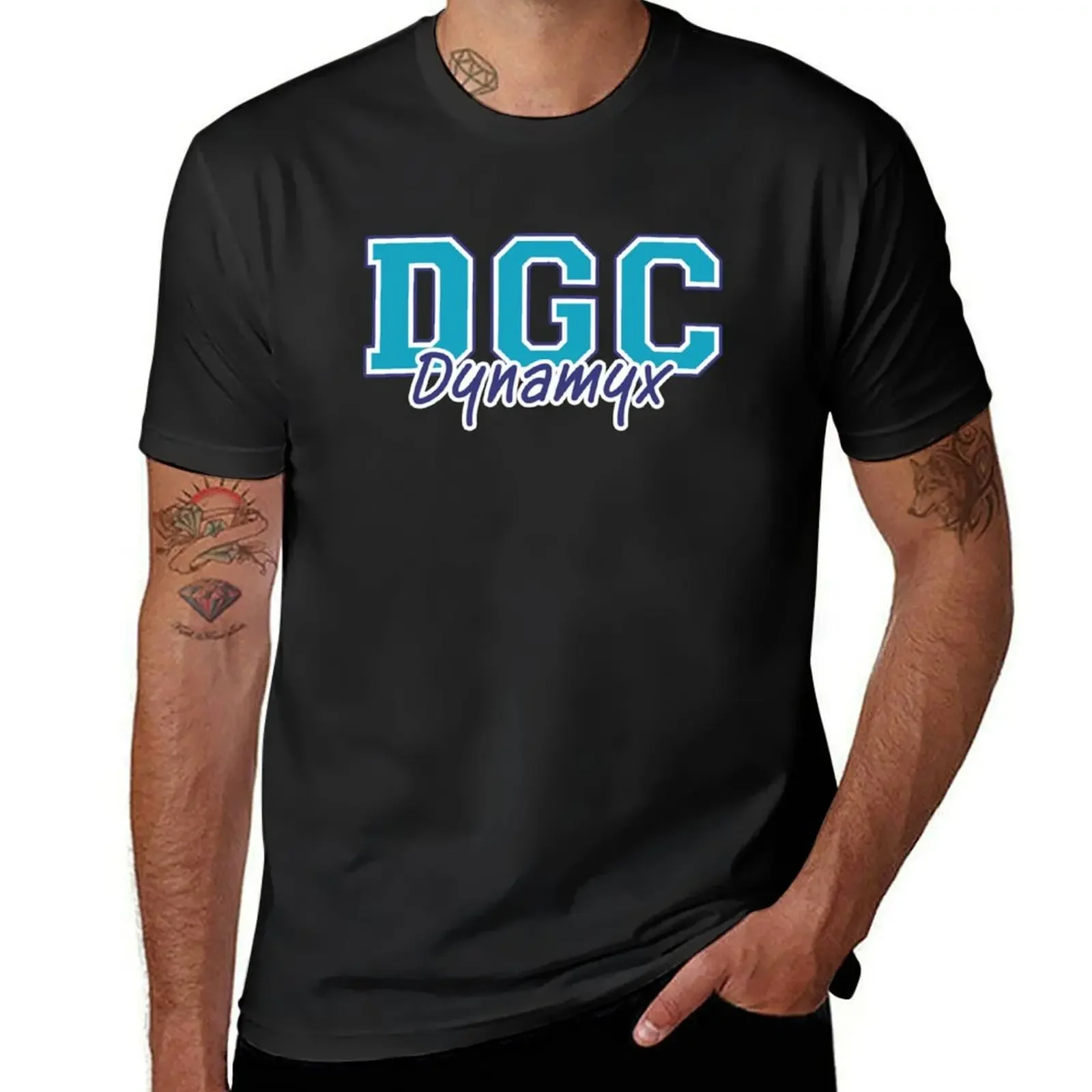 

DGC Simple logo - 2 colour T-Shirt graphic shirts sports fans mens shirts graphic tee