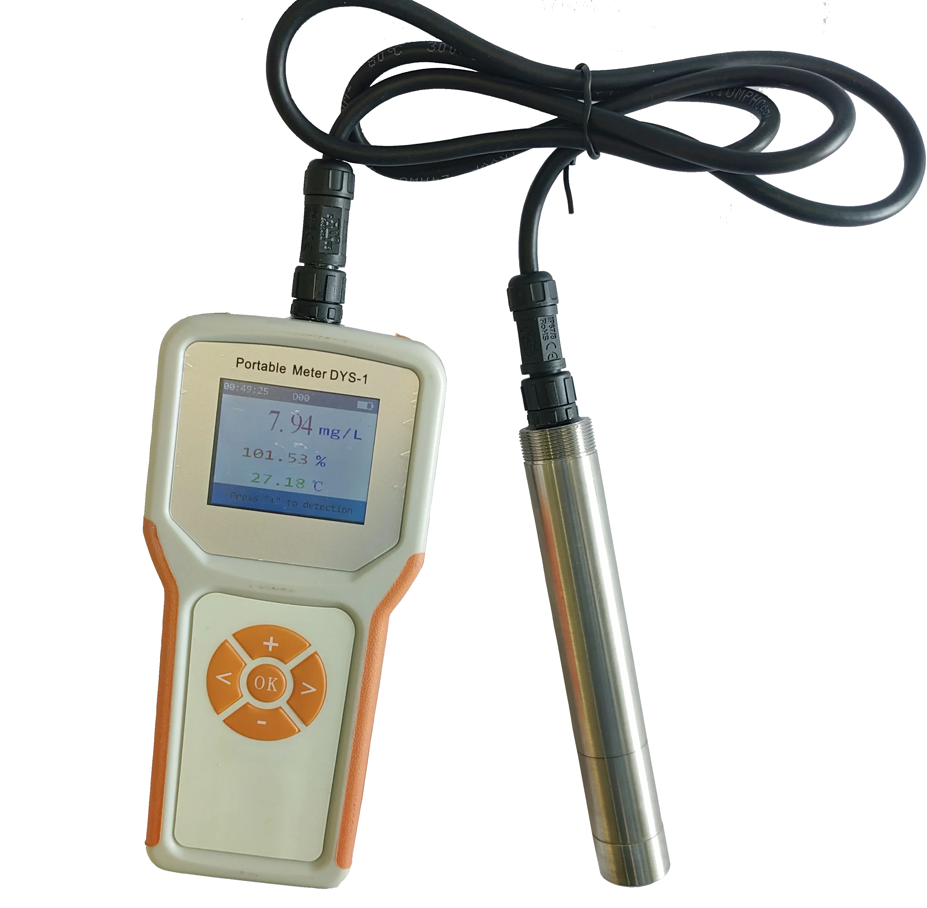 Factory outlet Portable Dissolved Oxygen Meter Optical DO Meter Manufacturer