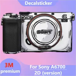 Stylized Decal Skin For Sony A6700 Alpha 6700 Camera Sticker Vinyl Wrap Film Protector Coat ILCE-670