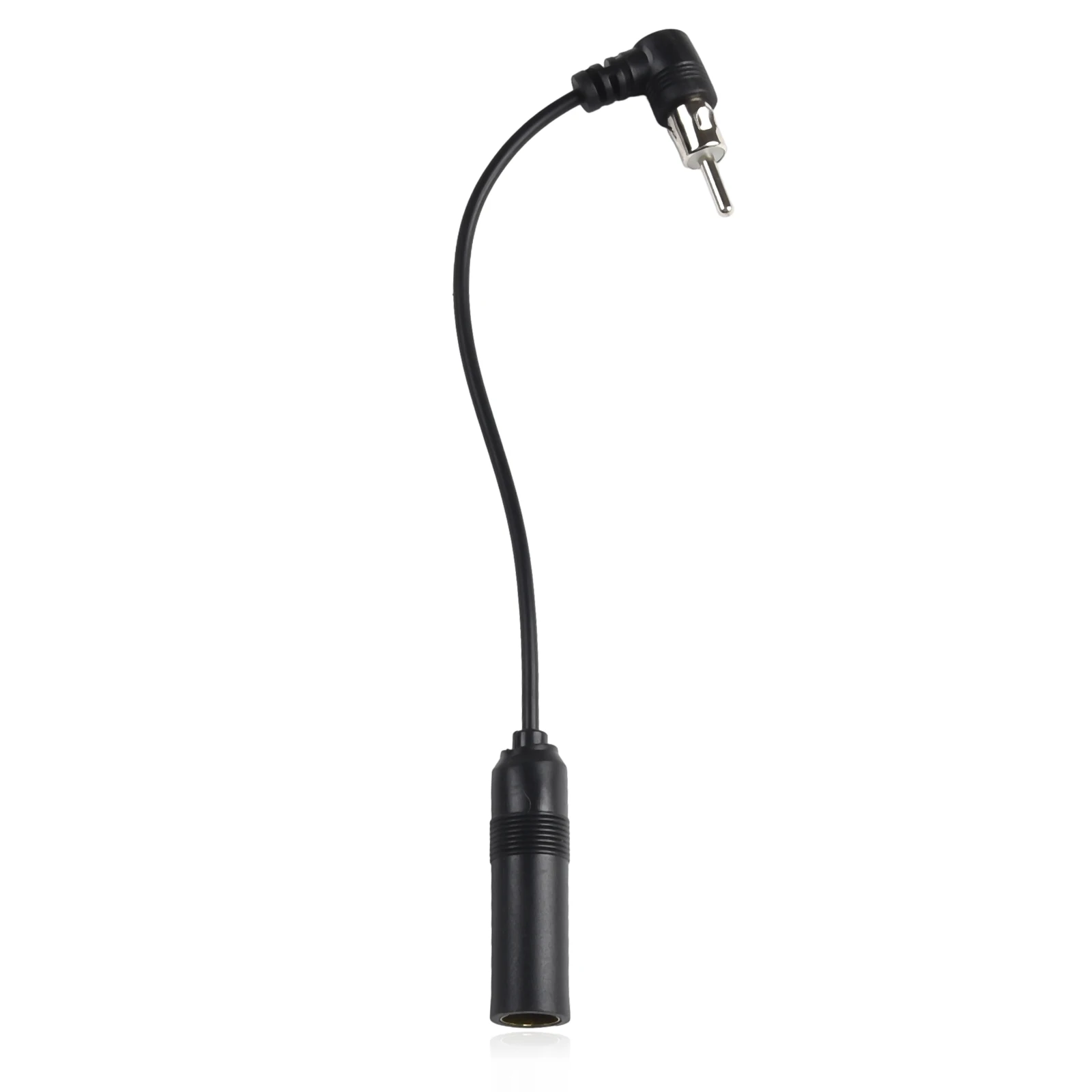 Car Mounted FM Radio Antenna Dedicated Extension Cable Car Universal Elbow Antenna Male To Female Plug Wire For All Right Cars