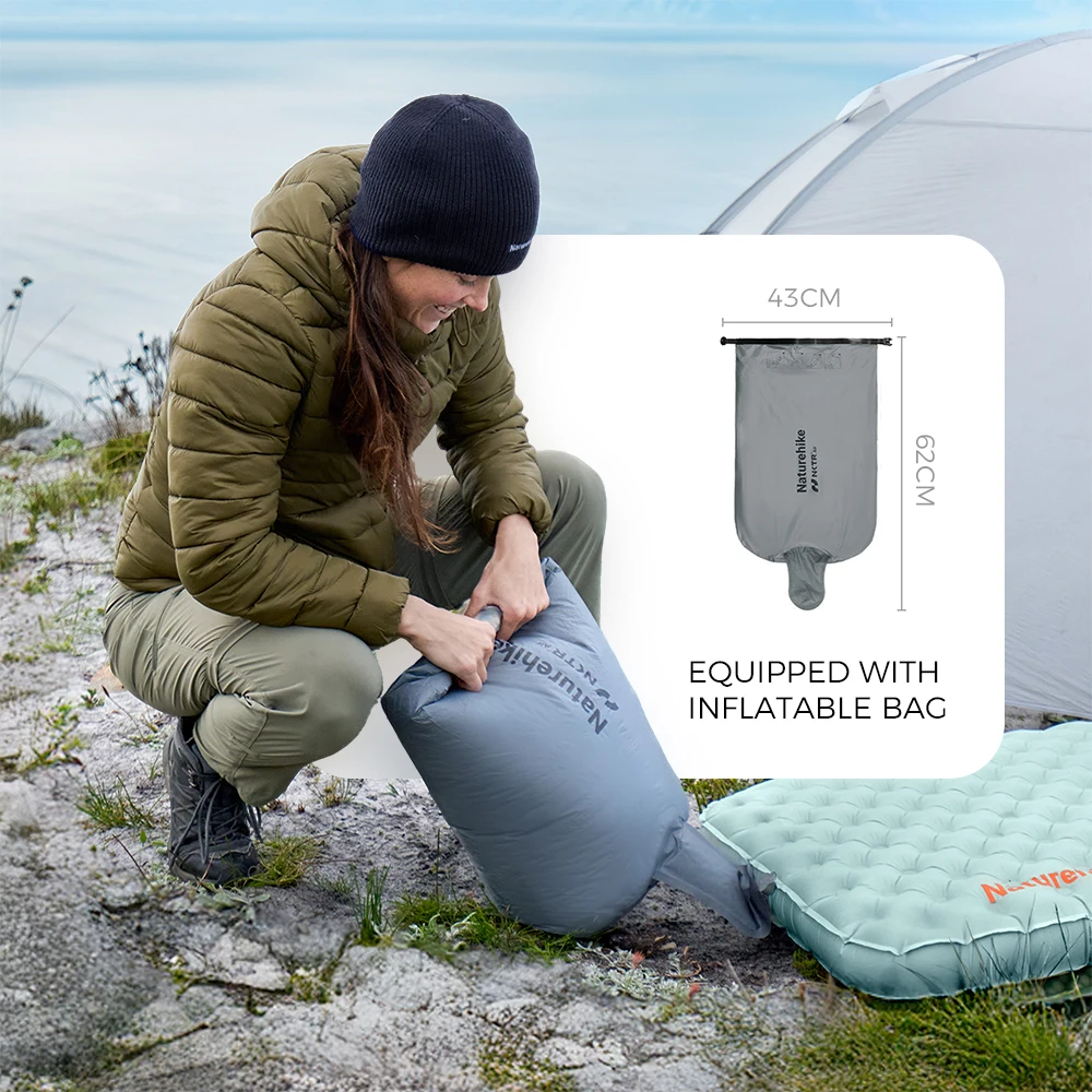 Colchão Inflável Naturehike R8 - Ultralight Ground Sheet avaliação e preço