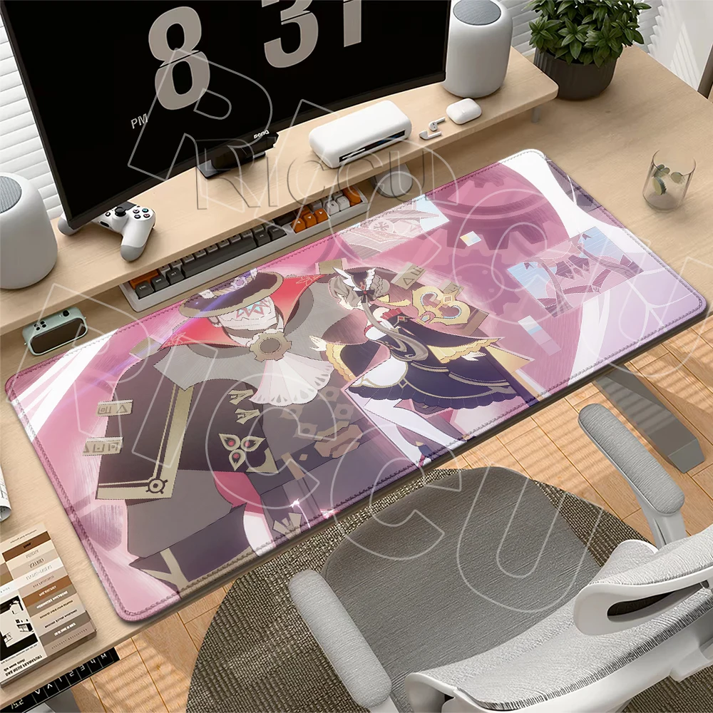 HD Kawaii Sandrone Anime Game Genshin Impact Mauspad Business Office PC Pad Gaming Mousepad Erweitertes waschbares rutschfestes Mauspad – Detail 11