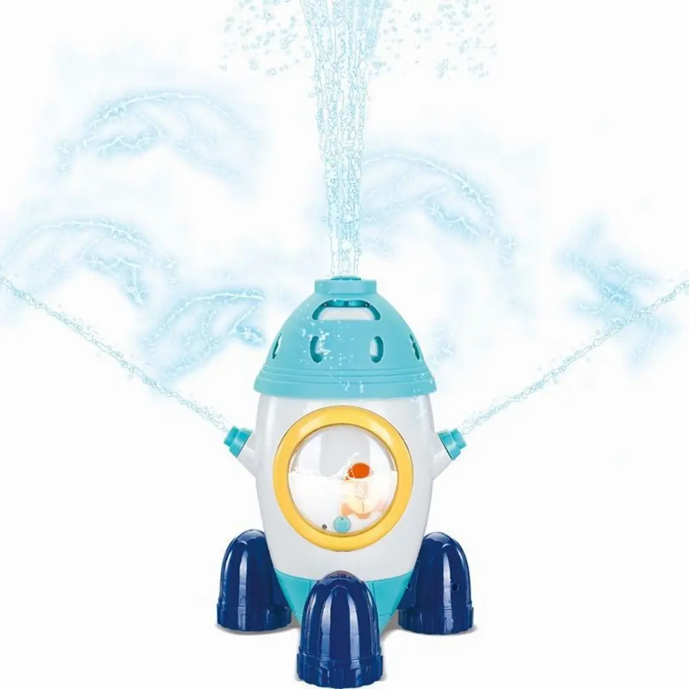 Colorful Water Spray Sprinkler Durable Lightweight Rocket Launch Sprinkler Toys Portable Easy To Use Baby Shower Toy