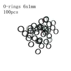 100pcs good quality O-rings 6x1mm for handpiece repair