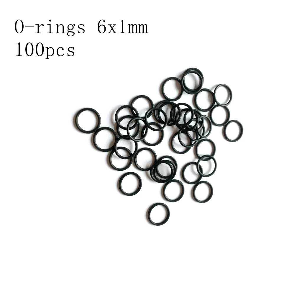 100pcs good quality O-rings 6x1mm for handpiece repair