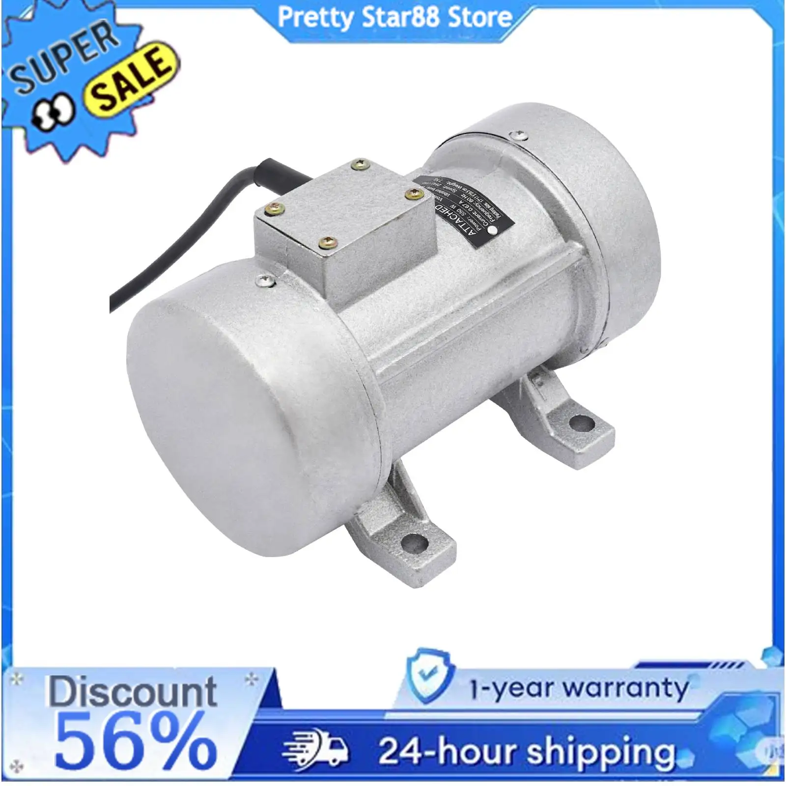 เครื่องสั่นคอนกรีตกันน้ำ110V 550W 2840RPM ไฟฟ้า shocker สำหรับเหมืองแร่และพลังงานไฟฟ้า