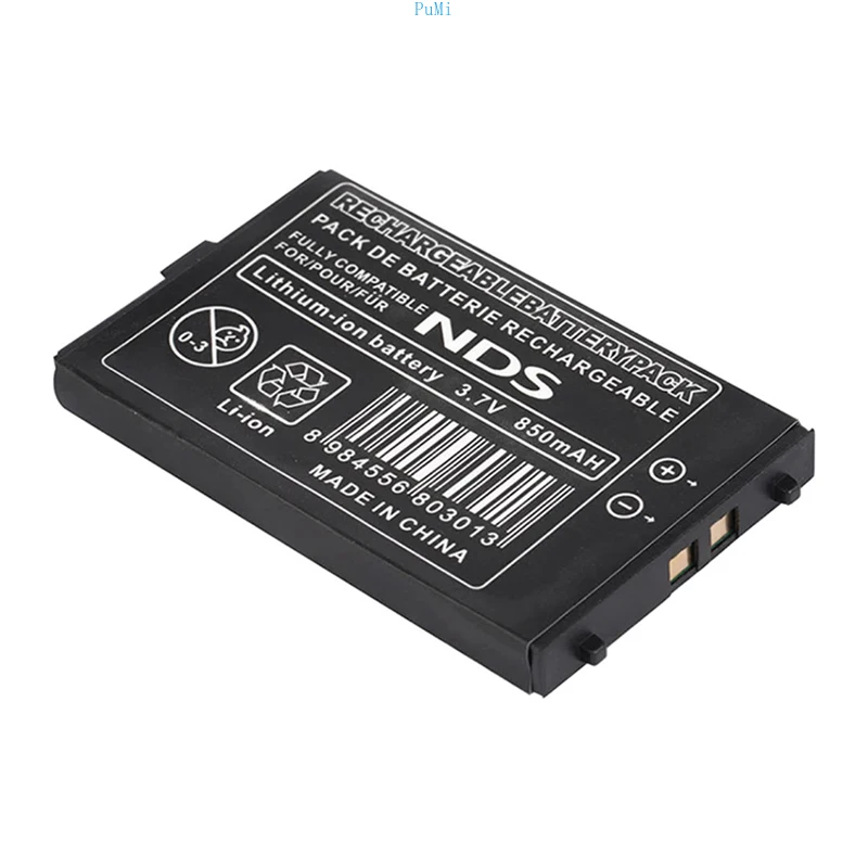 NTR-003 NTR-001 بطارية قابلة للشحن 3.7 فولت 850 مللي أمبير بطارية ليثيوم حزمة لنينتندو NDS لعبة وحدة التحكم NTR003 بطاريات بديلة
