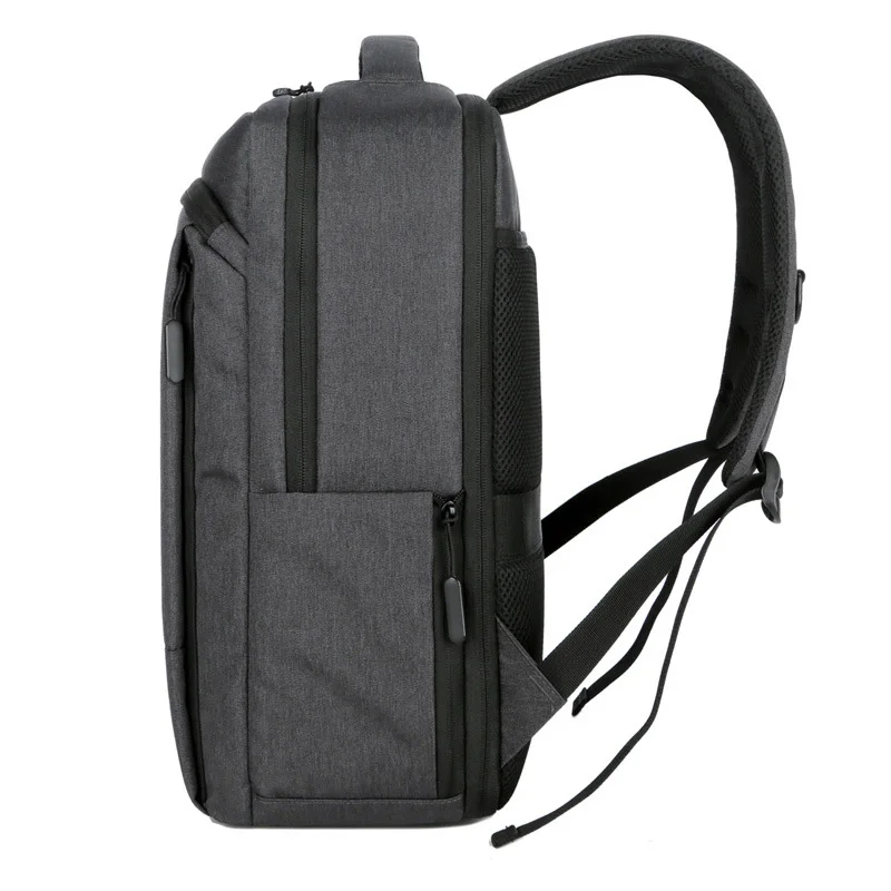 Large Men Backpacks for 15.6 Laptop USB Charging Travel Backpacks Waterproof Wet Dry Pocket School Bags with Mesh Side Pocket