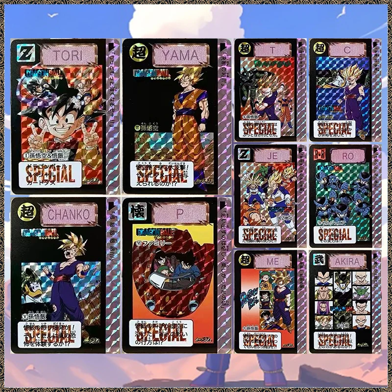 Anime Dragon Ball DIY ACG Vegeta Yonsei Cell Chi-Chi Son Goku Son Gohan Desktop Battle Game Collectible Cards Birthday Toy Gift