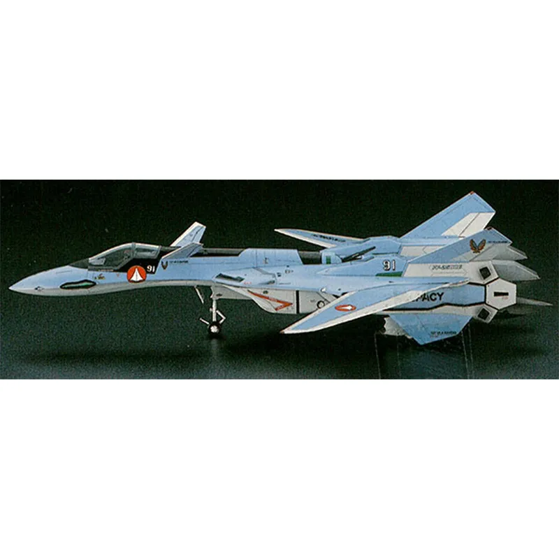 static assembled model Hasegawa-65759 1/72 The Super Dimension Fortress Macross VF-19A VF-X Ravens model kit