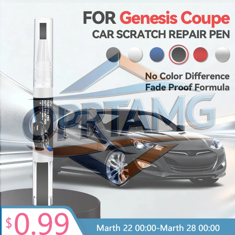 

Горячая новинка 2026: Наклейка для автомобиля Hyundai Genesis Coupe, карандаш для ремонта краски, средство для удаления царапин, аксессуары для авто, черный, белый