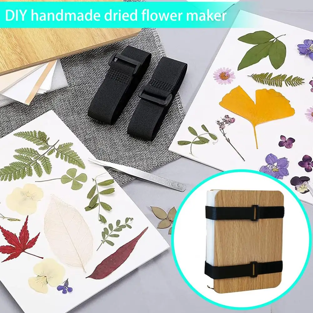 1 Set Flower Press Kit fai da te piante di fiori secchi che fanno strumento di pressatura Flower Press Art tavola di legno artigianato amanti regalo