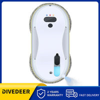 DIVEDEER Ultrathin Window Cleaning Robot Water Window Cleaning Machine Remote Control 2800pa Glass Cleaning Robot