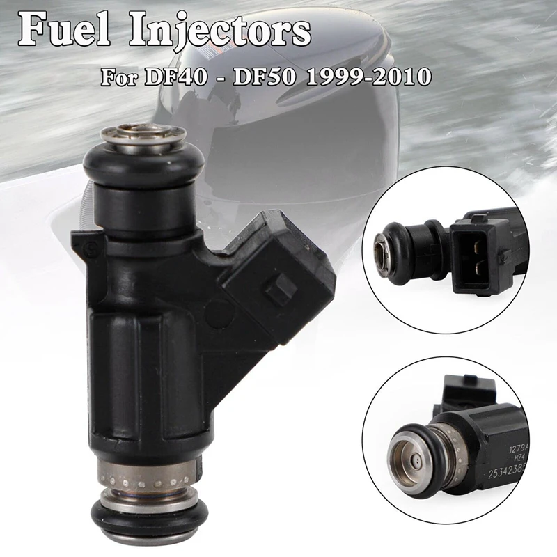 New Fuel Injector Car Fuel Injector For 2002-2010 Mercury Marine EFI 4 Stroke 30, 40, 50, 60 HP Engines 25342385 93345842