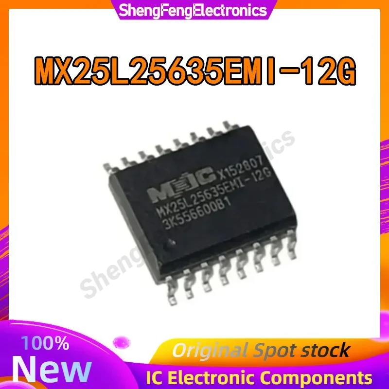 MX25L25635EMI-12G MX25L25635EMI-12 MX25L25635EMI MX25L25635EM MX25L25635E MX25L25635 MX25L2563 MX25L256 MX25L IC رقاقة SOP-16