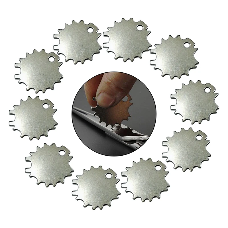 10Pcs Hair Cutting Shear Scissor Adjustment Tool Universal Tension Key For Beauty Grooming Shears Adjust Key Tighten The Screws
