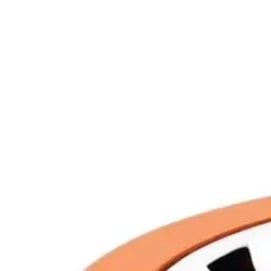 Orange Stainless Steel Sink Drain Stopper with Spring-Loaded Core for Fast Drainage Fits Most Basins 7.4 5.8 3.3 cm