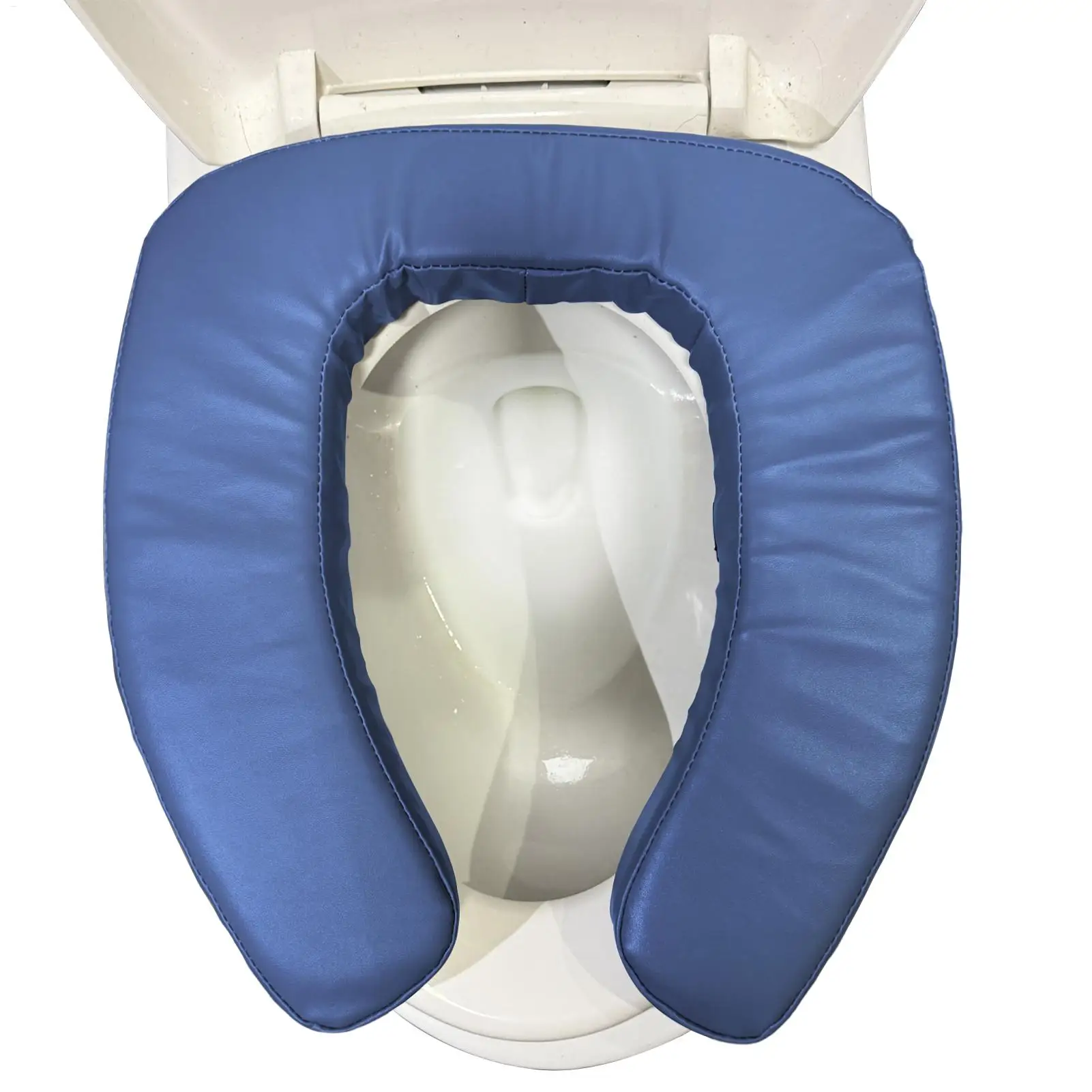 Padded Toilet Seat Riser Bathroom Assistant 5cm Height Lifter Waterproof Padded Toilet Seat Riser for Apartment Hotel Bathroom