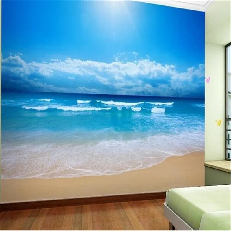 beibehang  Wall Paper Roll Tv Background silk cloth 3d Wallpaper Seamless Large Wall Murals Papel De Parede Para 3d Floral Room