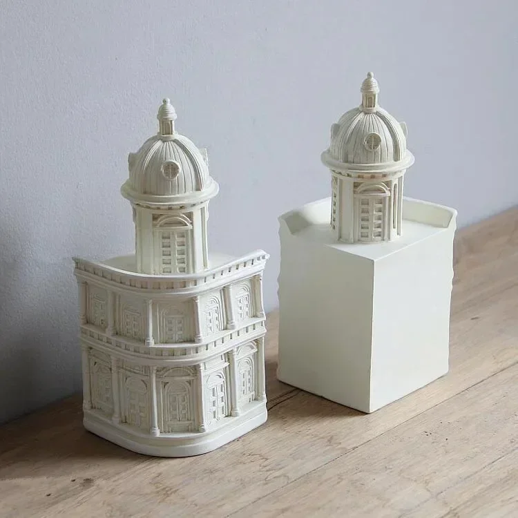 Nordic home decorations, high-end ornaments, the White House castle, building architectural modeling, piggy bank, handicrafts