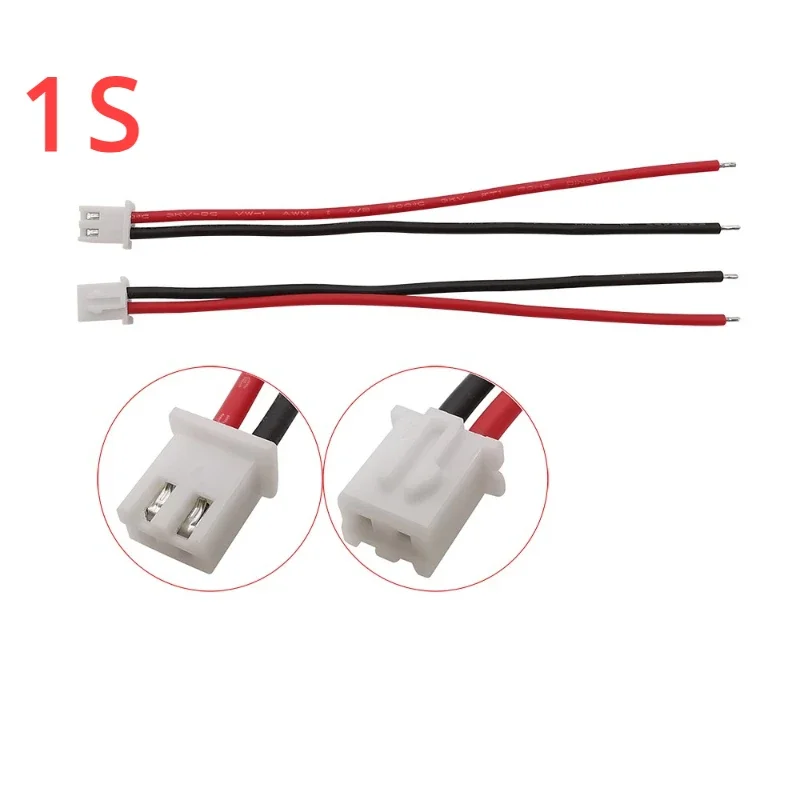 JST-XH2.54mm 1S 2S 3S 4S 5S 6S 8S Lipo Battery Balance Charger Cable B6 Connector Plug Wire 22AWG 10cm 15cm 20cm 30cm