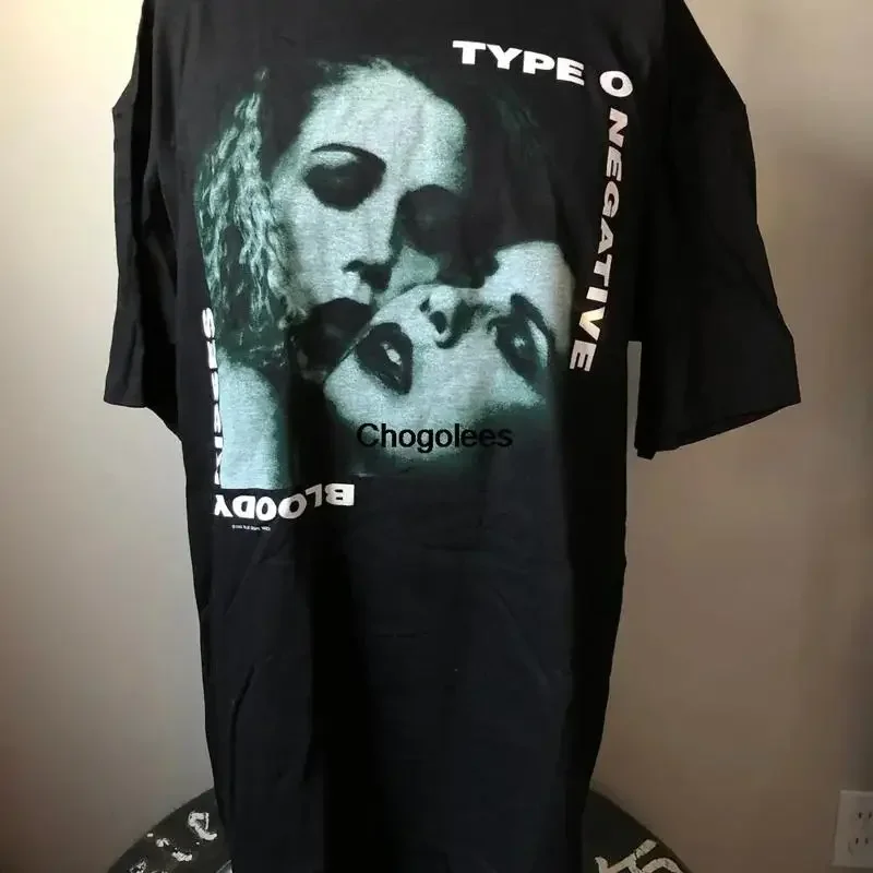 Deadstock Type O Negative Bloody Kisses  T shirt XL 90u2018s Blue Grape