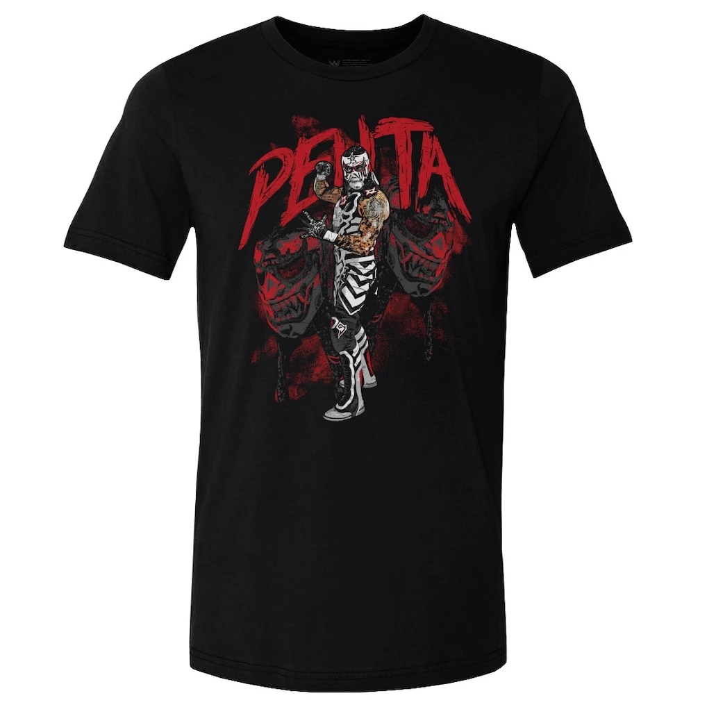 2026 Penta Portrait Graphic WrestleMania 42 Beliebtes bedrucktes T-Shirt aus Baumwolle, T-Shirt für Herren, 2026 Sommer-Neuheiten für Herren – Detail 8