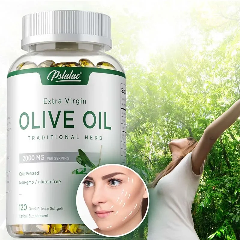 

Olive Oil Supplement - Promotes Cell Repair, Reduces Wrinkles, Anti-aging, Supports Heart, Cardiovascular Health, Brain Health