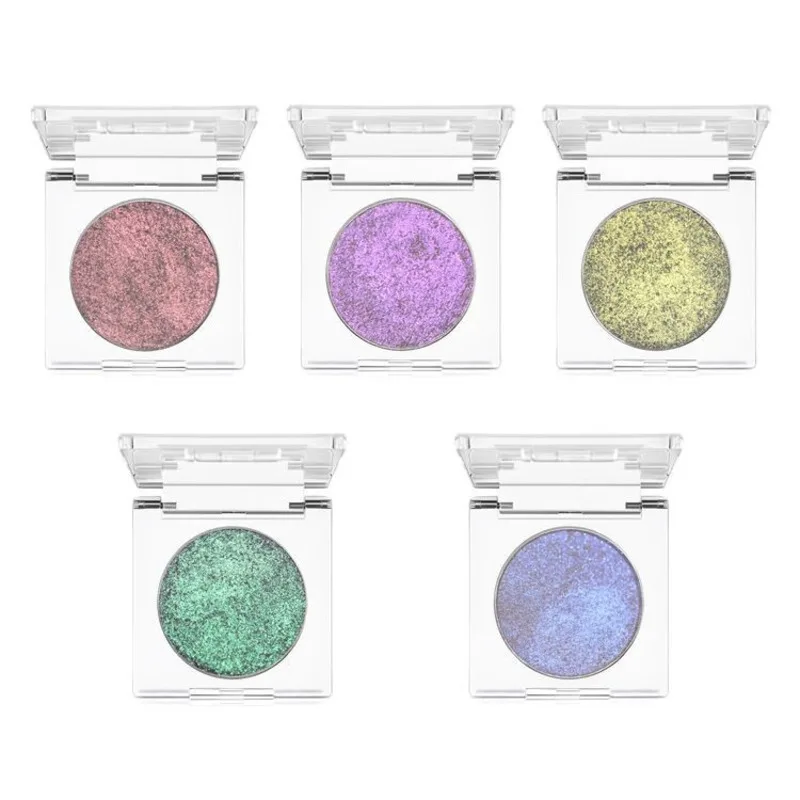 Chameleon Eyeshadow Compact 36mm High-Gloss Contouring Powder with 3D Nose Shadow Brightening Optical Effect for Makeup