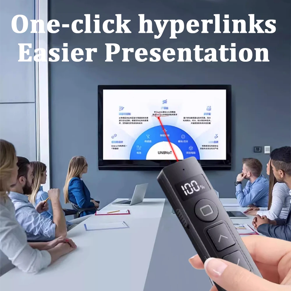 Powerpoint Pen Remote Control Pen Increase Productivity Electronic Chargeable Teaching Demonstration Presentation Laser Pointer