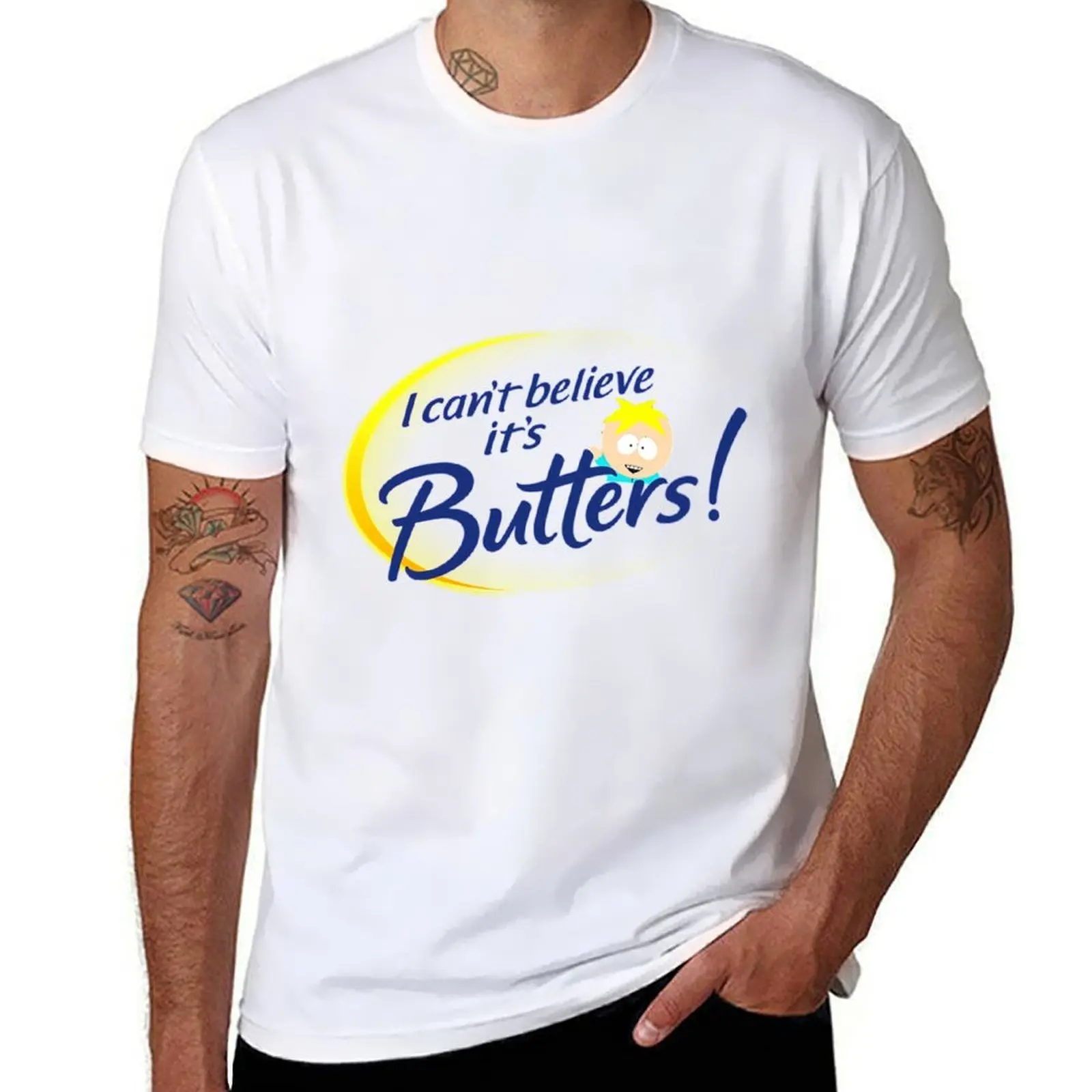 

I can't believe it's Butters! T-Shirt t shirts with prints man t shirt designer T-Shirt