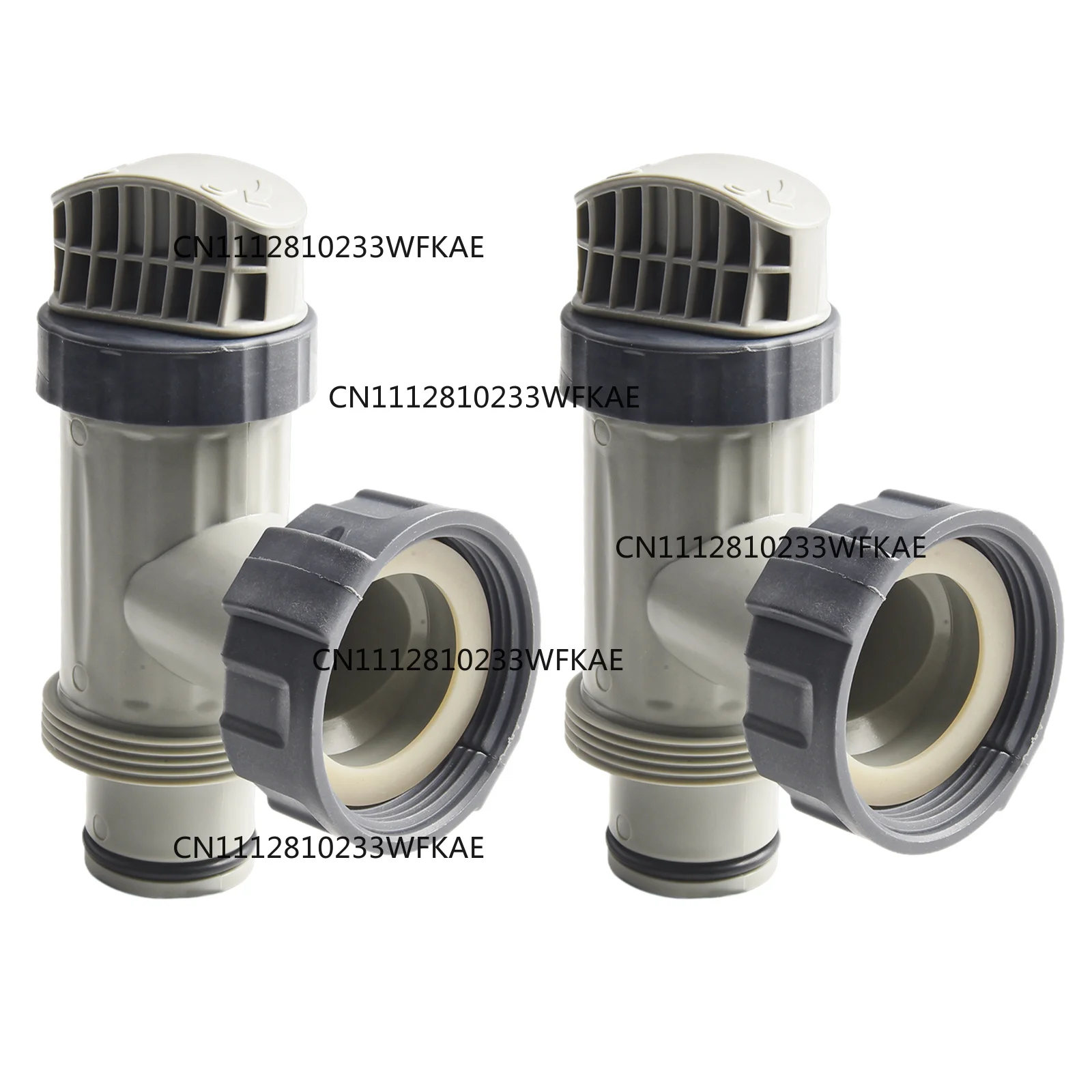 2 pool plunger valves, plastic replacement for Intex 10747 surface pool sand filter pump accessories