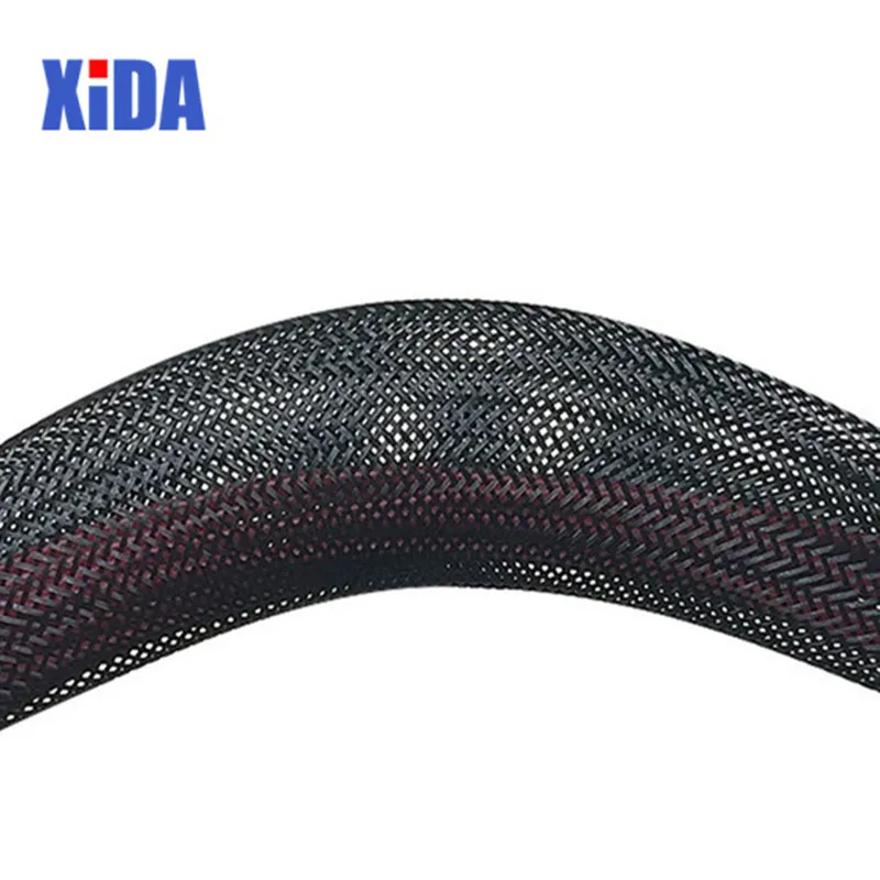 5/10M Black PET Wire Insulated Braid Sleeving 2/4/6/8/10/12/15/20/25mm Tight Cable Protection Expandable Cable Sleeve Wire Gland - view 4
