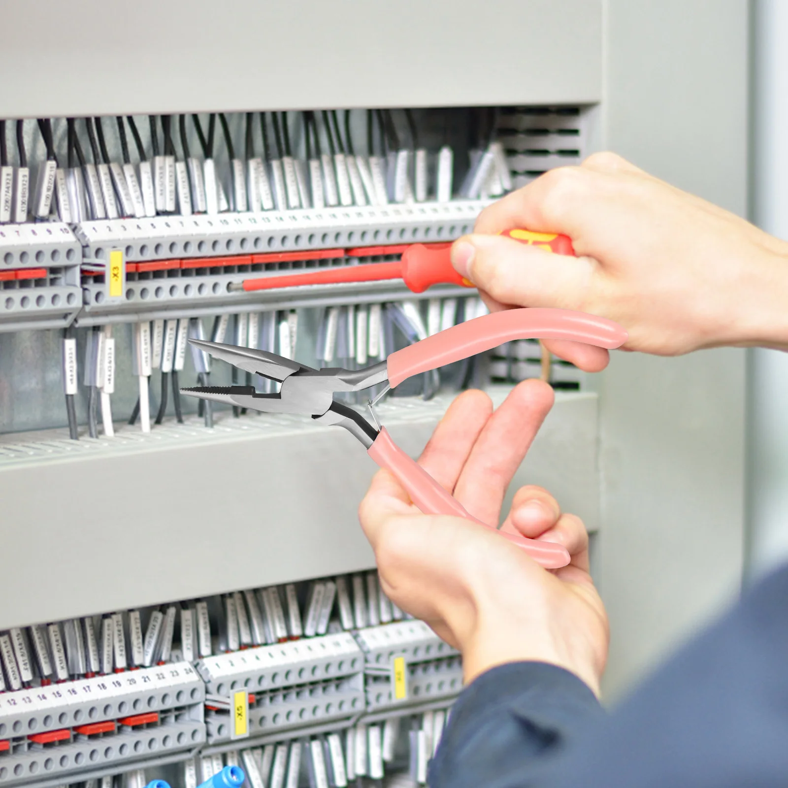 

Mini Small Needle Nose Pliers For Jewelry Making Wire Wrapping Diy Craft Repair Tool Stainless Steel Long Pliers