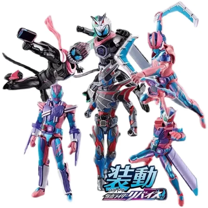 

CANDY TOY KAMEN RIDER REVICE BY2 SPIDER GENOME Demons REX GENOME Revi Assembly Model Toys