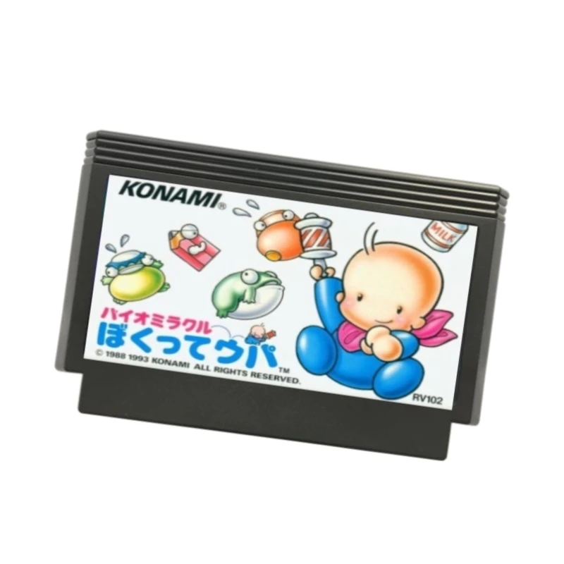 Bio-Miracle Baby Upa английский/японский игровой картридж для консоли FC/NES 60 контактов/72-контактная карта для видеоигр