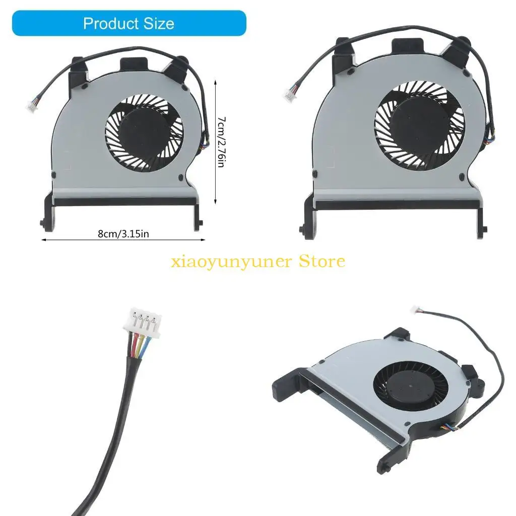 

P9JB Original New Laptop Cooling Fan for EliteDesk 800 G4 Air Cooler Fan DC12V 1A