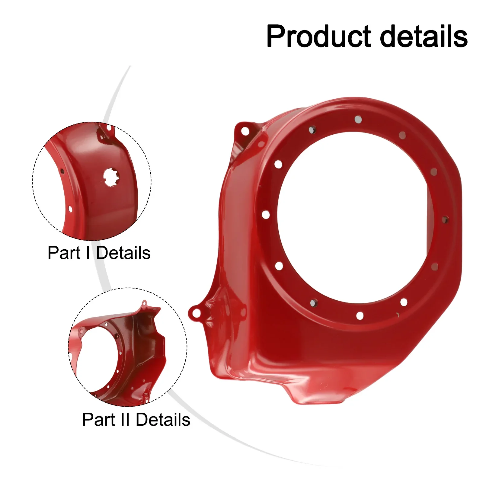 Recoil Pull Starter Cover for Honda For GX160 For GX200 Compatible with 160cc 196cc 212cc Air Cooled Engine Types