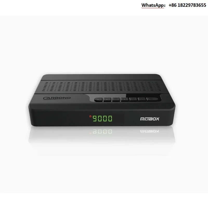 جهاز استقبال الأقمار الصناعية Miuibox Carbono DVB-S-2 مع جهاز استقبال IKS وSKS H.265 Miuibox Carbono