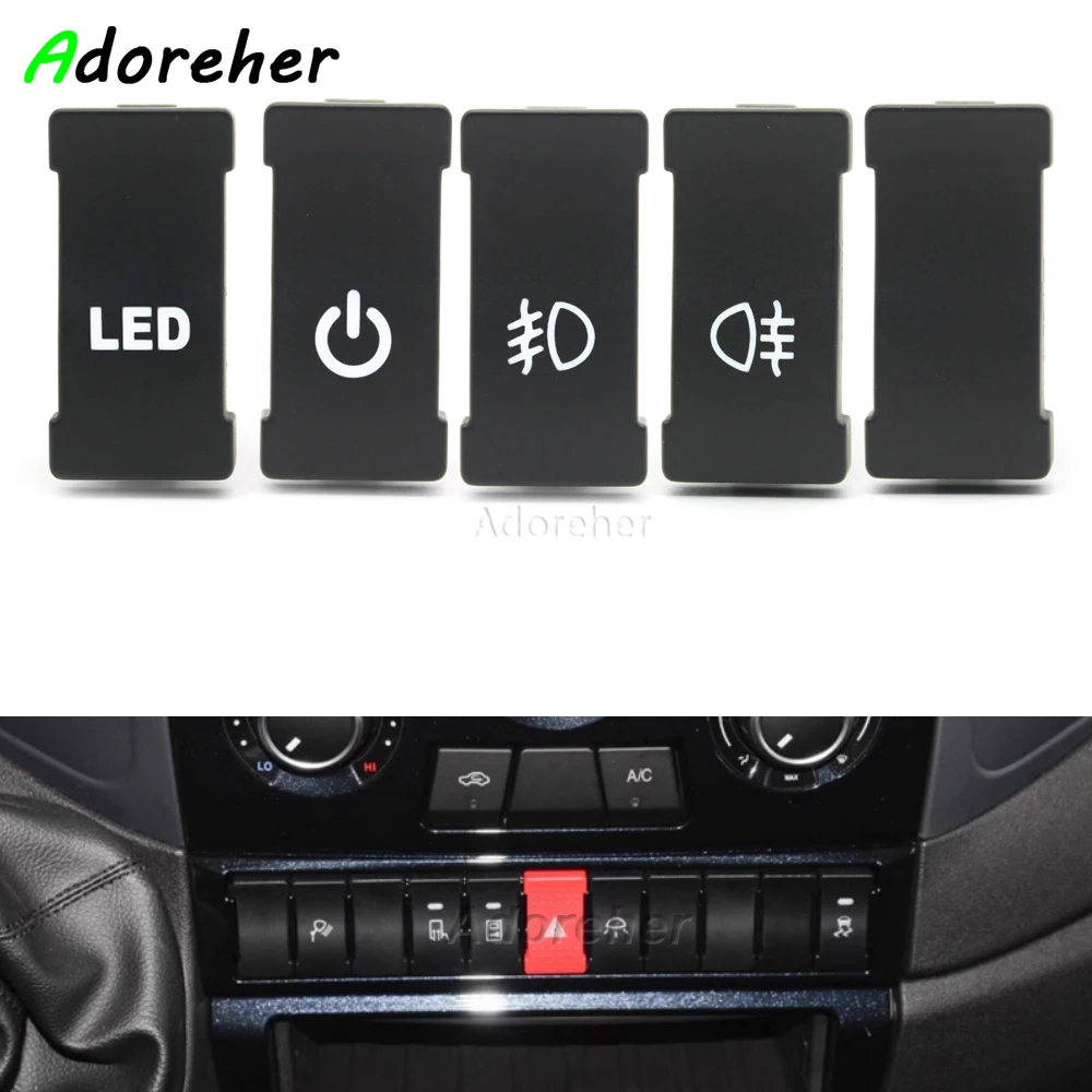 Suitable for Iveco Daily Accessories Modified Fog Lights, Power Supply, LED Spotlights and Radar Switches