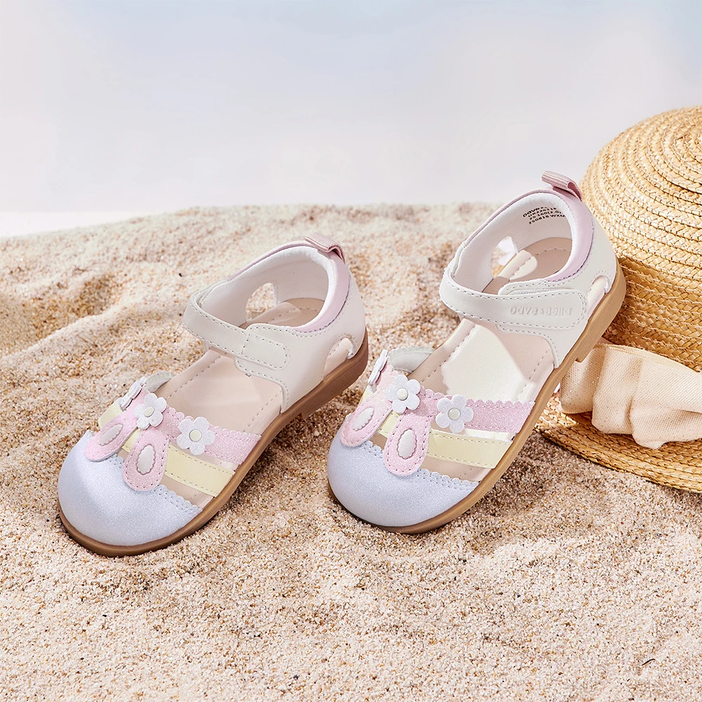Dave Bella Girls Sandals Cool Children Summer Shoes Breathable Sweet Fashion Party Beach Kids Outdoor Sandal Anti Slip DB2261185