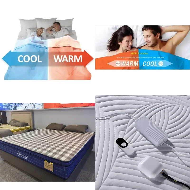 Cooled Hot Water Mattress Cooling Mattress Topper Water Heating and Cooling Mattress