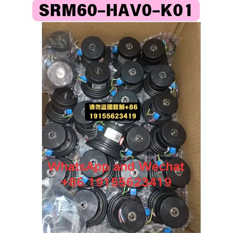 Used OEM disassembled parts SRM60-HAV0-K01 encoder Functional test OK Quick delivery