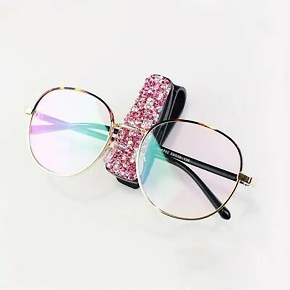 1 Pcs Glasses Clip Accessories Car Glasses Sunglasses Card Ticket Holder Clip Sun Visor Practical High Quality