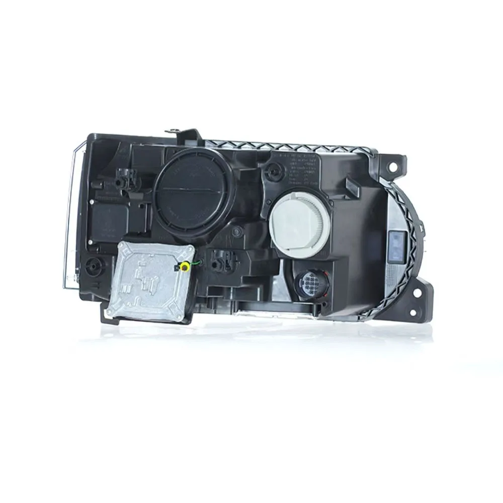 سيارة كاملة LED مصفوفة العارض المصابيح الأمامية لاند رينج روفر سبورت L320 /فوغ L322 2010-2013 الأزرق بدء LED DRL ضوء الجمعية #5