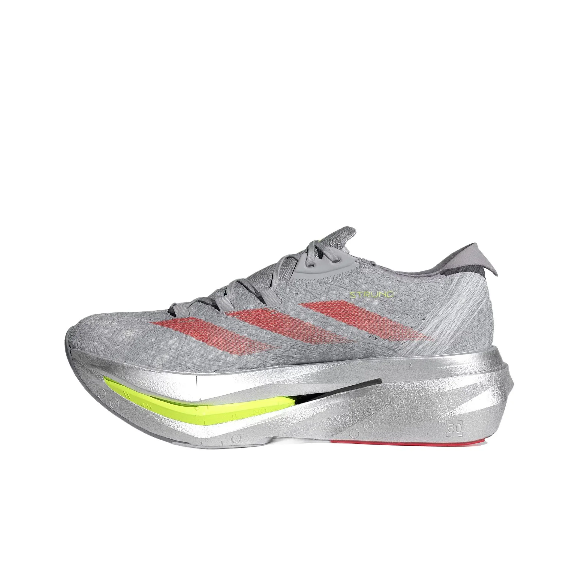 

Adidas Adizero Prime X 2.0 Strung 'Glory Grey Lucid Red' IF9427