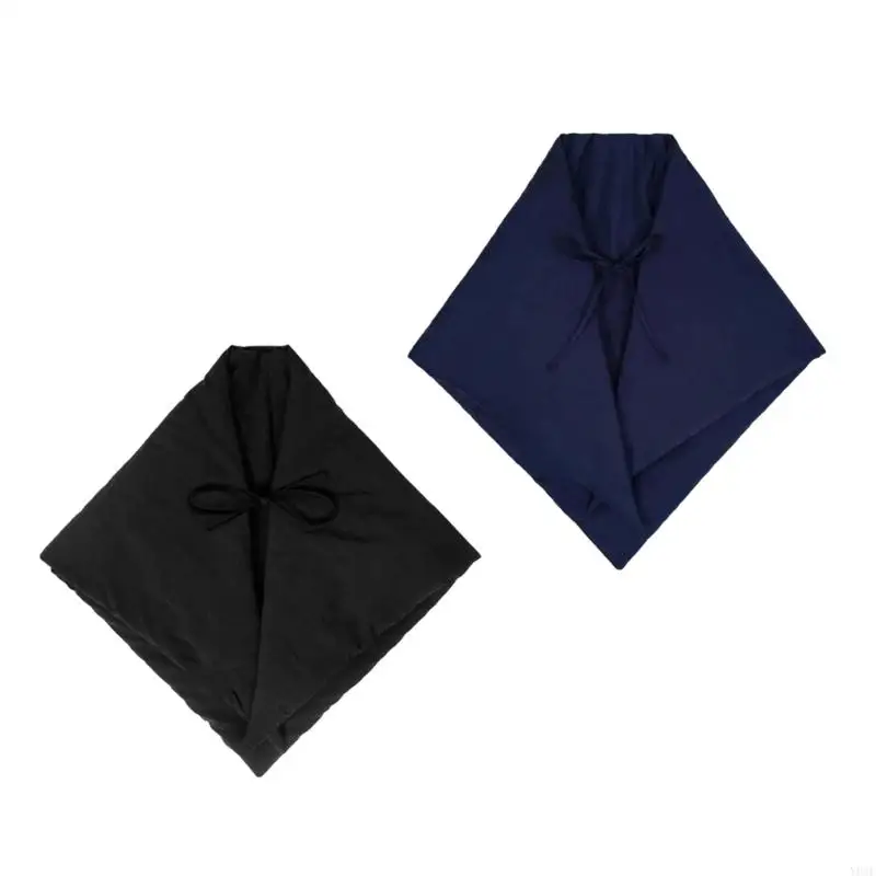 

Шаль с хлопковой подкладкой, нейлоновая накидка на плечи, универсальный шарф, зимний аксессуар Y08E