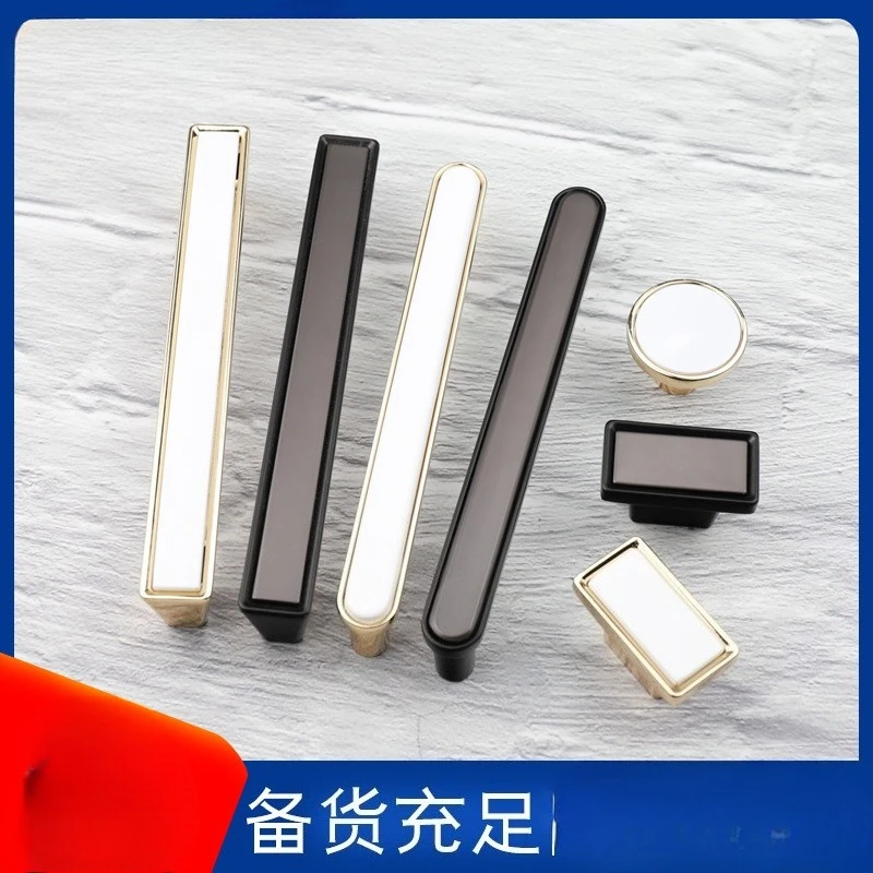 1pc puxadores de móveis modernos liga de zinco armários de cozinha porta puxa gaveta alças ferragem de melhoria da casa