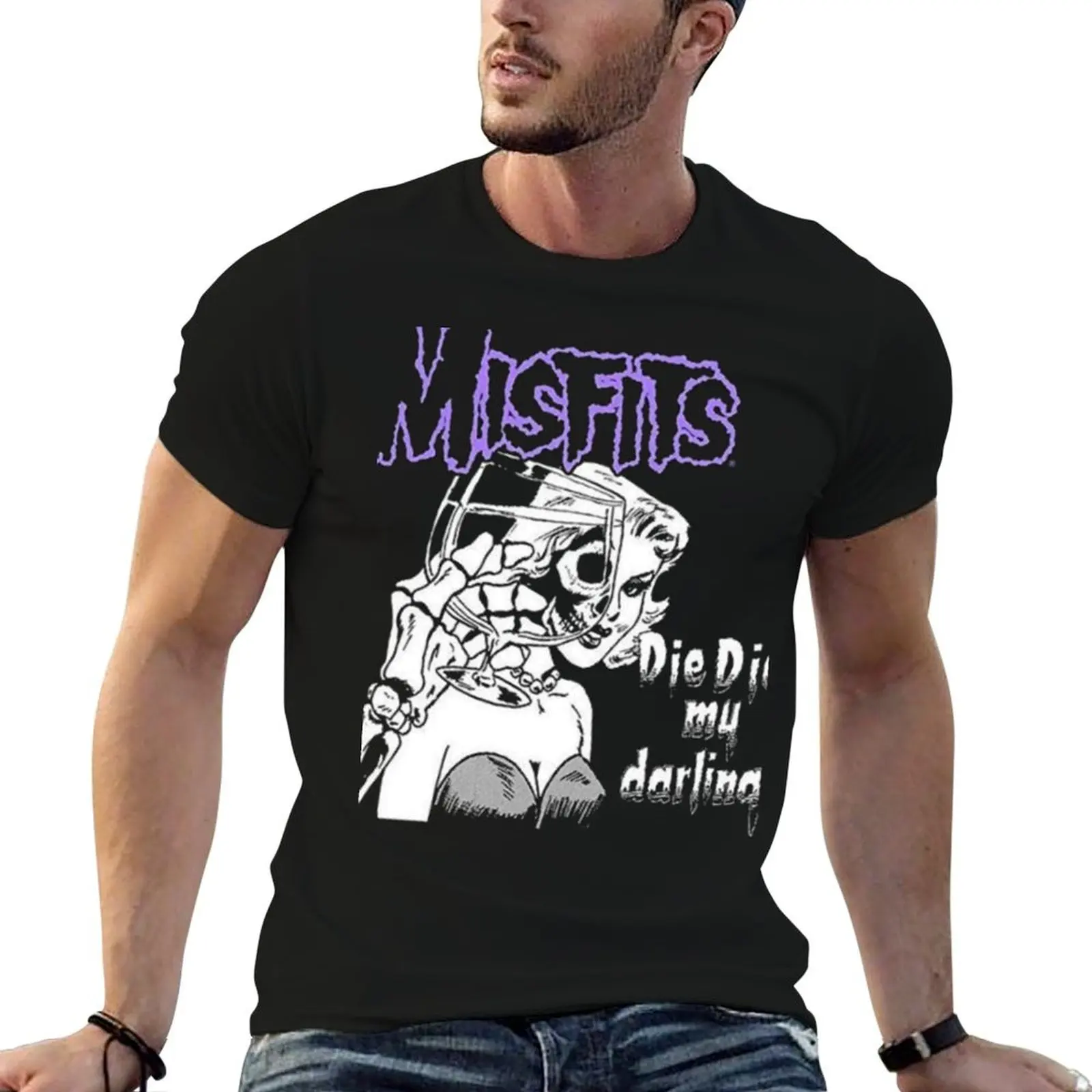 

anime Misfirs T-Shirt t man Die shirts t My The pack shirts Die Darling oversize for white