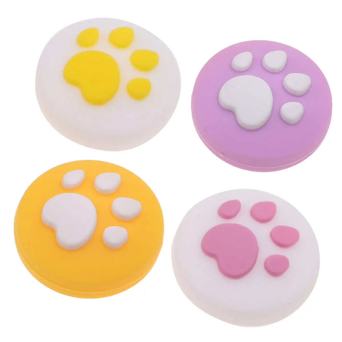 

4Pcs Silicone Rocker Protection Sleeve Non-Slip Joystick Cover Add Comfort to Gameplay Keep Fingers from Slipping Durable Gaming